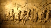 Arch of Titus Menorah in the temple of peace