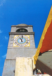The Bell Tower, the symbol of the Piazzetta (Little Square) of Capri 