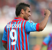 Gonzalo Bergessio, striker of Catania