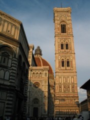 Giotto's bell tower with the Cathedral