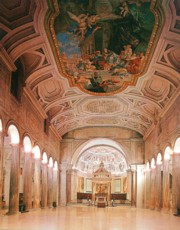 Inside of the church of St. Peter in chains