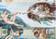 The Creation of Adam in the Sistine Chapel
