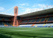 The Luigi Ferraris Stadium of Genoa