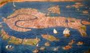 Map of Venice in the Gallery of maps