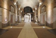 View of the large hall in the Trajan's markets