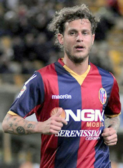 Diamanti, attacking midfielder of Bologna team