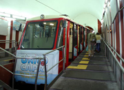 Cable car in Capri