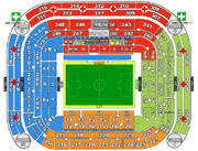 Plan of the San Siro Stadium in Milan