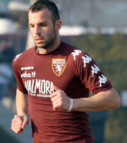 Meggiorini, striker of Torino