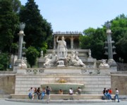 Fountain in the Piazza del Popolo