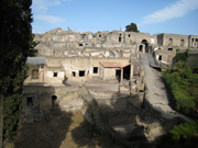 Porta Marina in the ruins of Pompeii