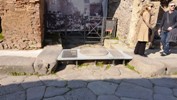 One of the many ramps available along the accessible path in Pompeii ruins