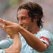 Stefano Mauri, midfielder for Serie A club Lazio.