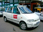 Typical convertible taxi of Capri