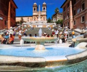 The famous Spanish Steps