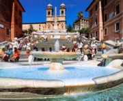 The famous Spanish Steps